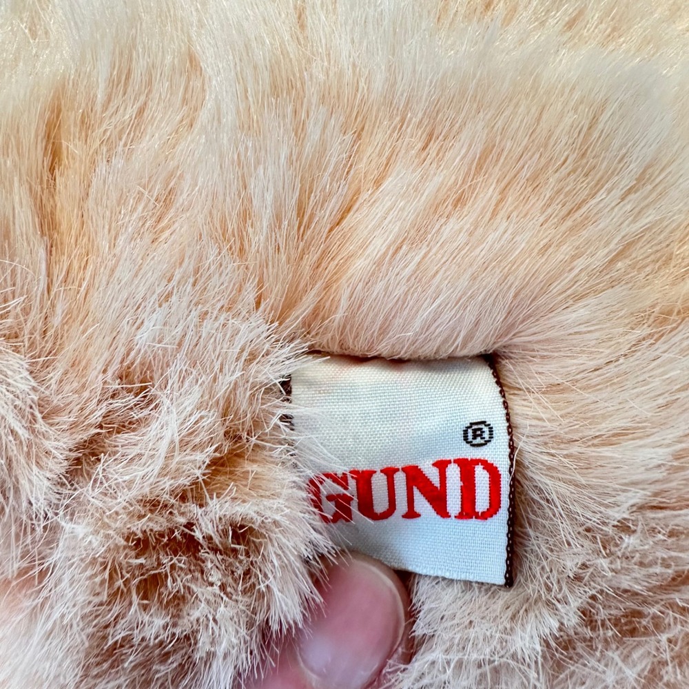 Vintage 1985 Gund Bunky Teddy Bear Tan 16" Shaggy Plush Stuffed 2068 w/TAG - Picture 10 of 14